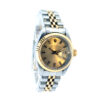 Rolex 6917 Datejust Watch 18k Yellow Gold and Stainless Steel with Champagne Stick Dial and Jubilee Bracelet