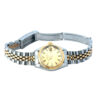 Rolex 6917 Datejust Watch 18k Yellow Gold and Stainless Steel with Champagne Stick Dial and Jubilee Bracelet