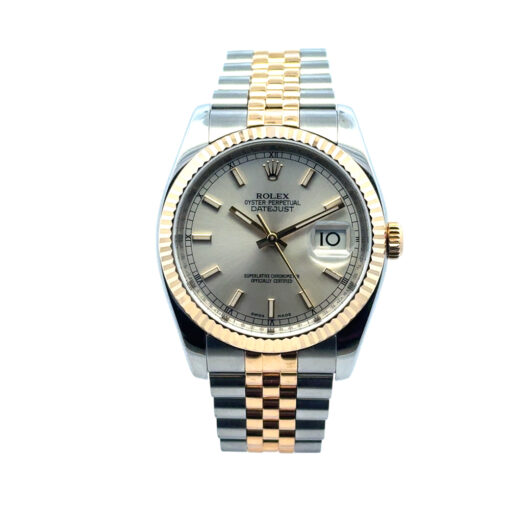 Rolex 116233 Datejust Two Tone Silver Dial Watch - Image 19