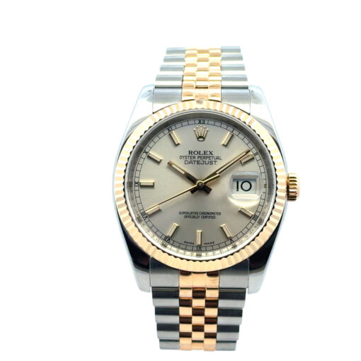 Rolex 116233 Datejust Two Tone Silver Dial Watch - Image 15