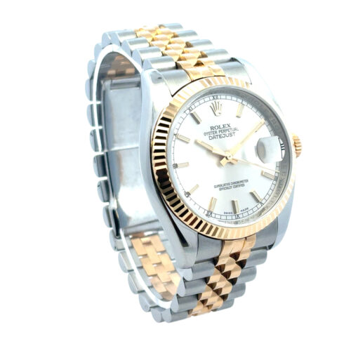 Rolex 116233 Datejust Two Tone Silver Dial Watch - Image 11