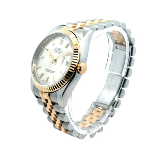 Rolex 116233 Datejust Two Tone Silver Dial Watch - Image 14