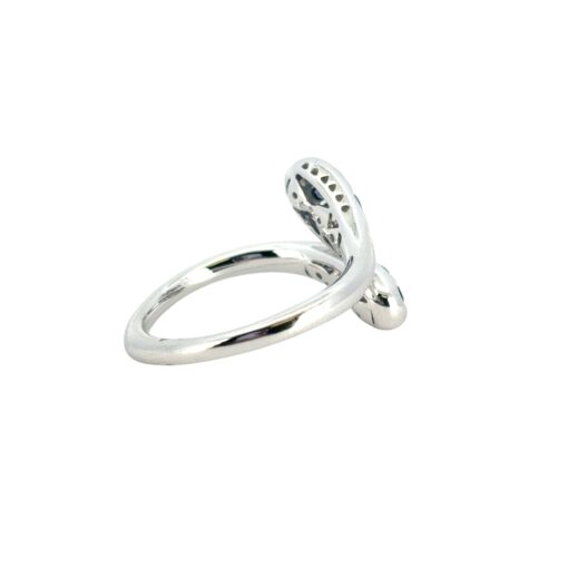 Sapphire Diamond Snake Ring