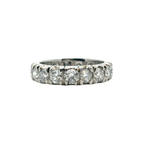 Platinum Diamond Eternity Band