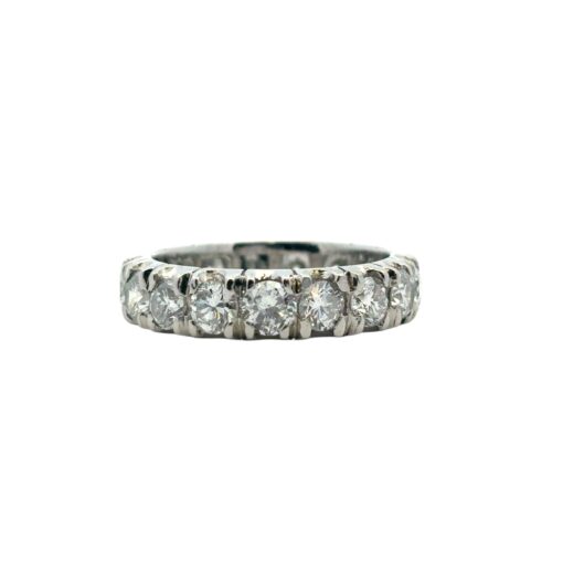 Platinum Diamond Eternity Band