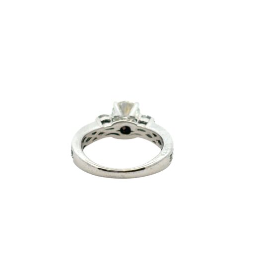 Platinum approx. 1.36ctw Natural Round Diamond Engagement Ring - Image 15