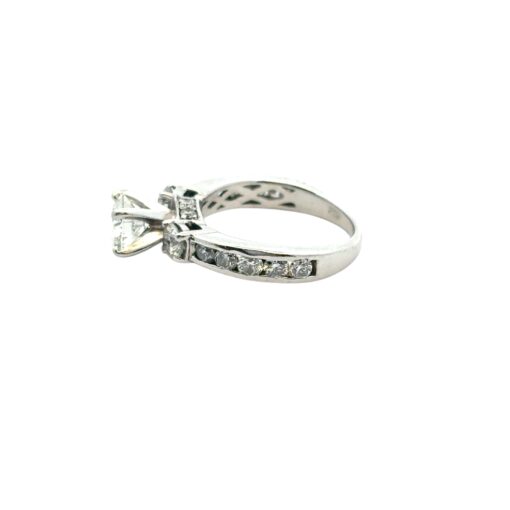 Platinum approx. 1.36ctw Natural Round Diamond Engagement Ring - Image 17