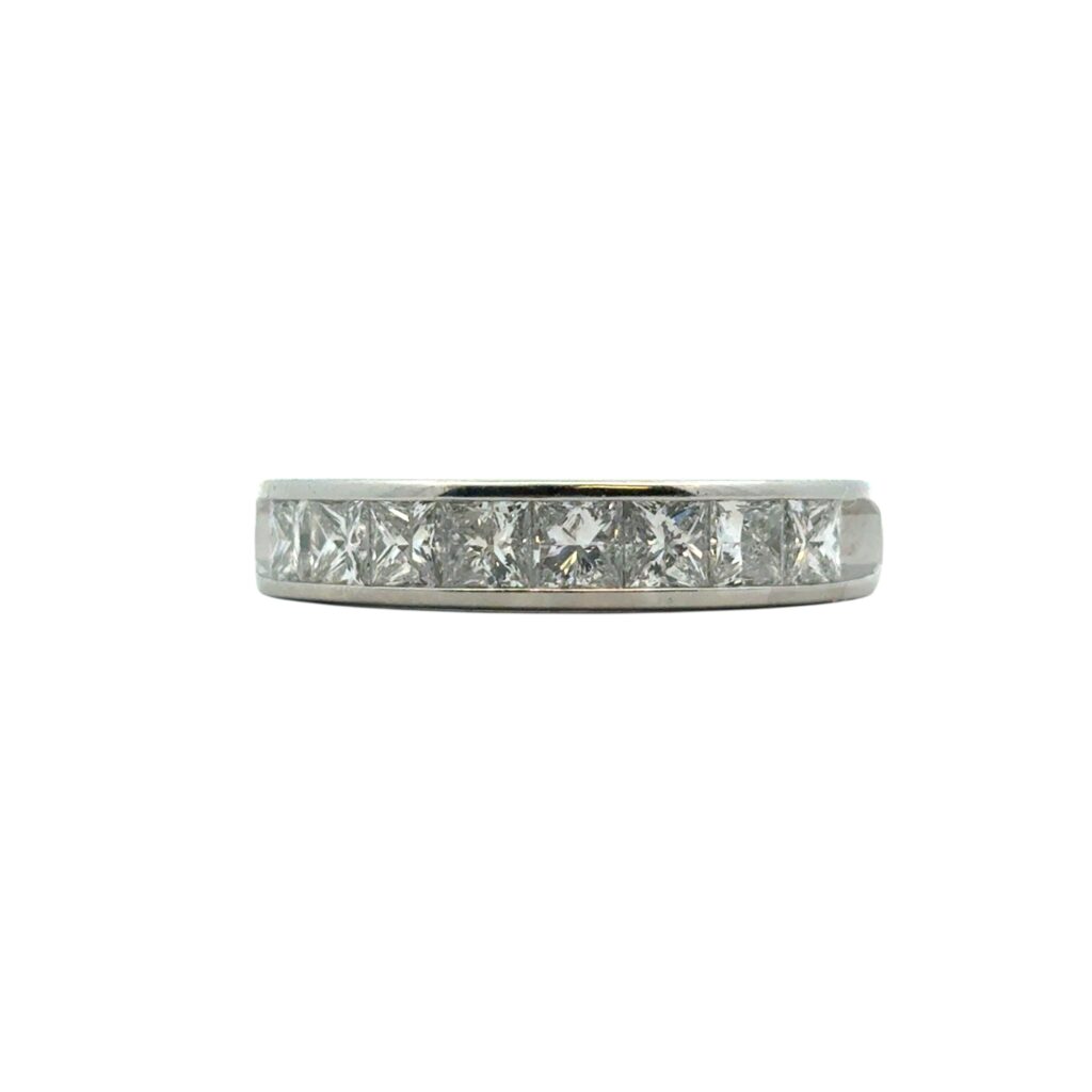 Platinum Diamond Wedding Band