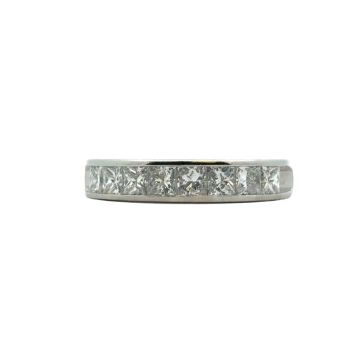 Platinum Diamond Wedding Band
