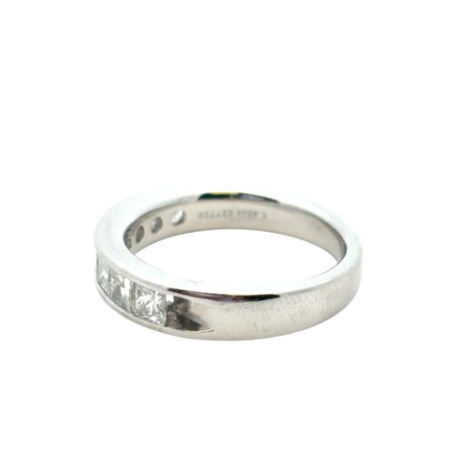 Platinum approx. 1.42ctw Diamond Wedding Band - Image 12