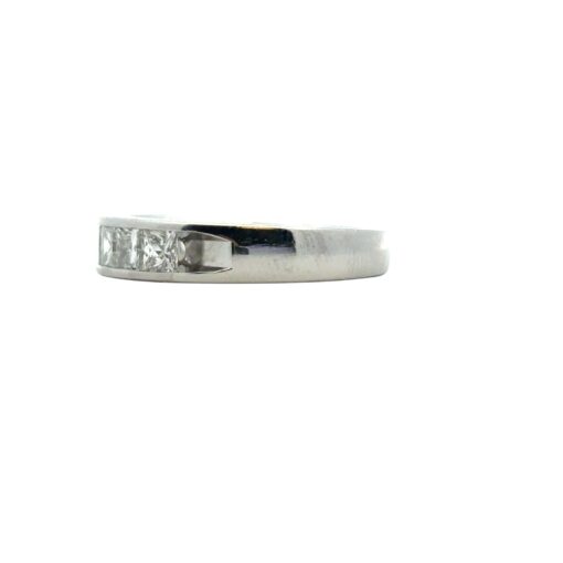 Platinum approx. 1.42ctw Diamond Wedding Band - Image 6