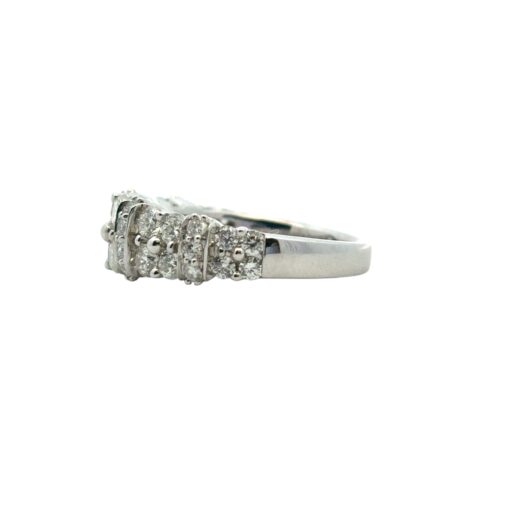 2 Row Diamond Ring