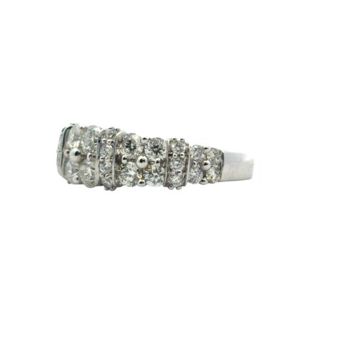 2 Row Diamond Ring