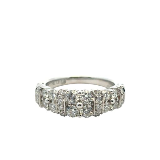 2 Row Diamond Ring