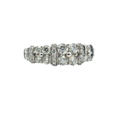 2 Row Diamond Ring
