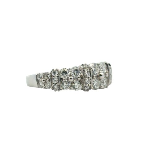 2 Row Diamond Ring