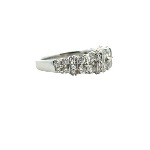2 Row Diamond Ring