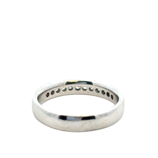 14k White Gold approx. 0.24ctw Diamond Wedding Band Ring - Image 11