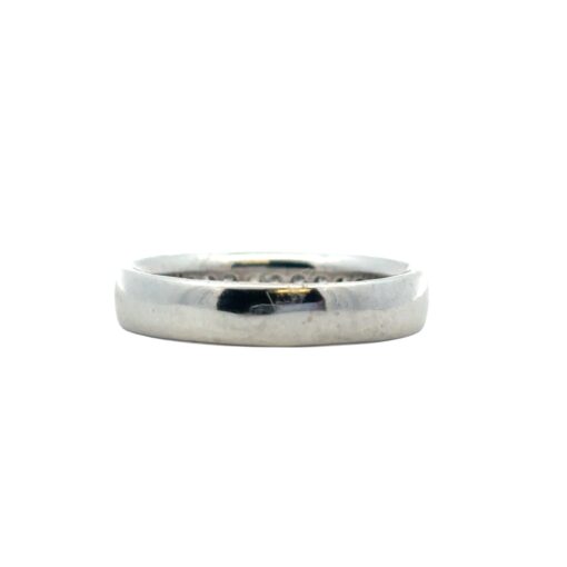 14k White Gold approx. 0.24ctw Diamond Wedding Band Ring - Image 5