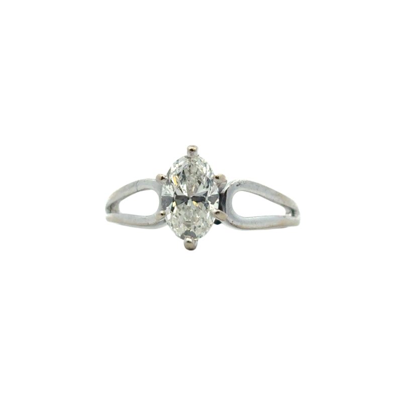 0.75ct Marquise Diamond Ring