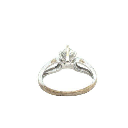 14k White Gold approx. 0.75 ct Natural Marquise Diamond Ring - Image 13