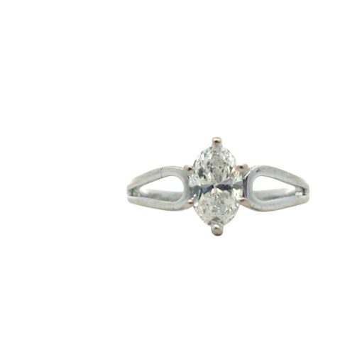 0.75ct Marquise Diamond Ring