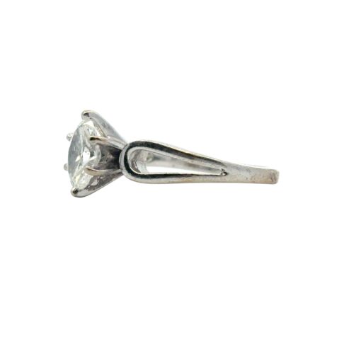 14k White Gold approx. 0.75 ct Natural Marquise Diamond Ring - Image 9