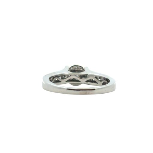 14k White Gold 0.33ct Natural Round Diamond Engagement Ring - Image 11