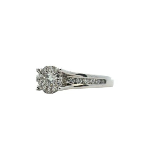 14k White Gold 0.33ct Natural Round Diamond Engagement Ring - Image 13