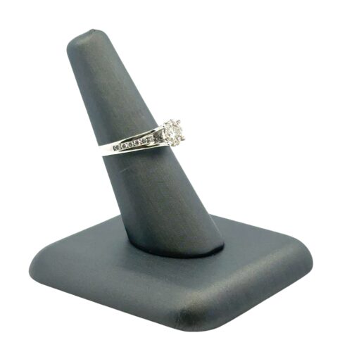 14k White Gold 0.33ct Natural Round Diamond Engagement Ring - Image 17