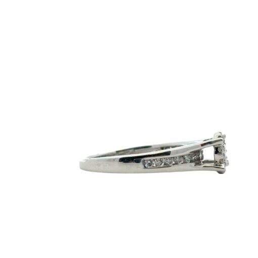 14k White Gold 0.33ct Natural Round Diamond Engagement Ring - Image 10