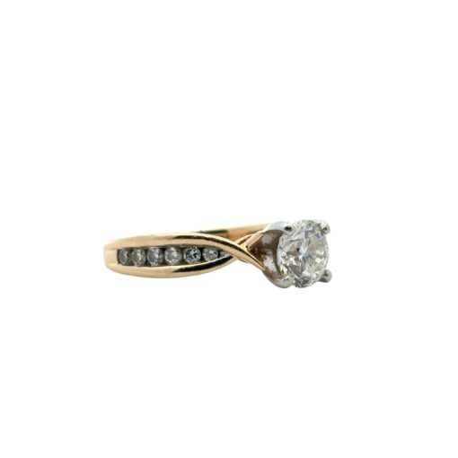 0.90ctw Diamond Engagement Ring