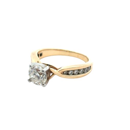 0.90ctw Diamond Engagement Ring