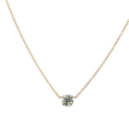 GIA Diamond Pendant Necklace