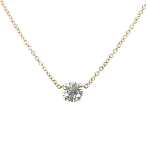GIA Diamond Pendant Necklace