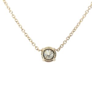 GIA Diamond Pendant Necklace