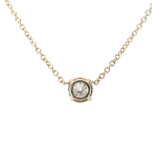 GIA Diamond Pendant Necklace