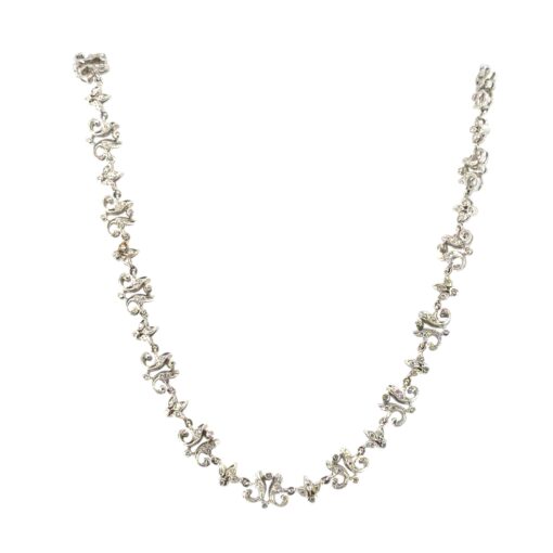 2.63ctw Diamond Floral Necklace