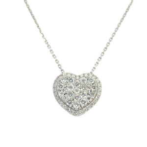 1ctw Diamond Heart Necklace