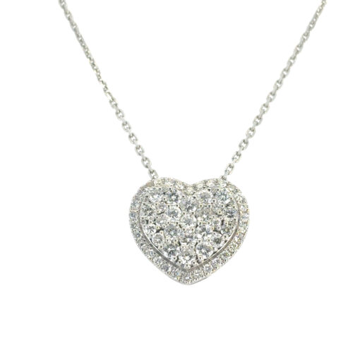 1ctw Diamond Heart Necklace