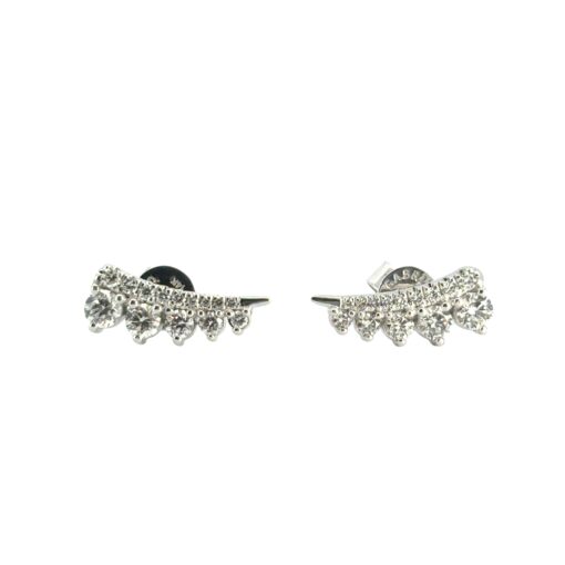 Gabriel Diamond Climber Earrings
