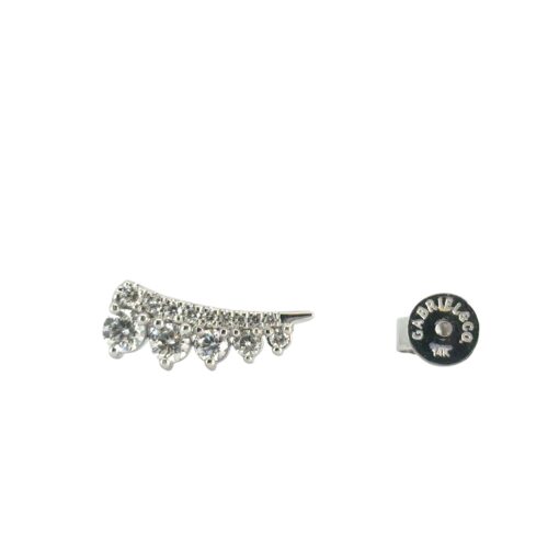 Gabriel Diamond Climber Earrings
