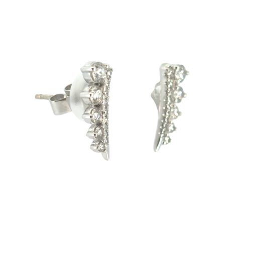 Gabriel Diamond Climber Earrings