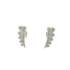 Gabriel Diamond Climber Earrings