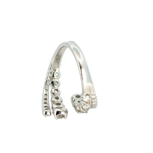 Gabriel Diamond Bypass Ring
