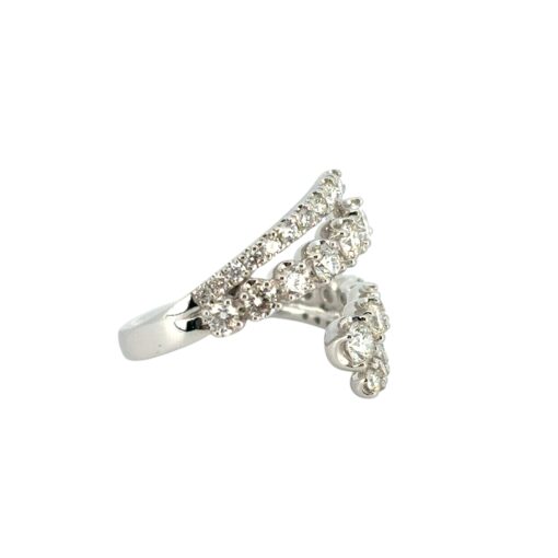 Gabriel Diamond Bypass Ring