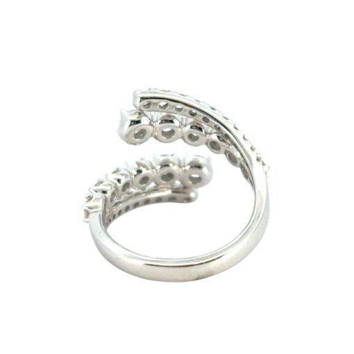 Gabriel Diamond Bypass Ring