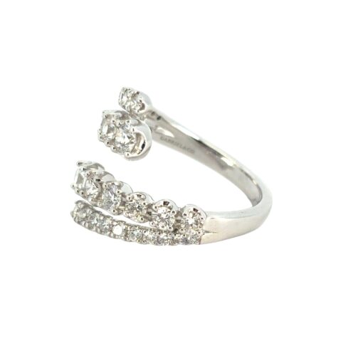 Gabriel Diamond Bypass Ring