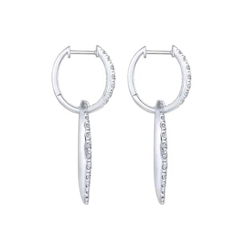 Gabriel Diamond Huggie Earrings
