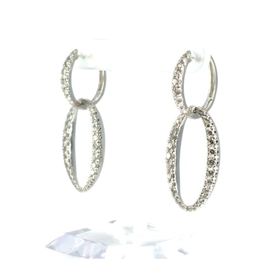 Gabriel Diamond Huggie Earrings